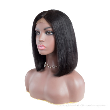 wholesale 13x4 transparent HD wig blonde curly bob wigs lace front hd lace frontal virgin hair lace human hair wig